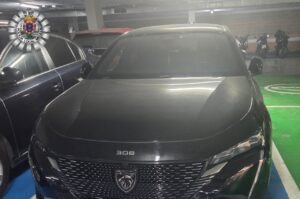 Coche robado recuperado por la Policía Local en Melilla