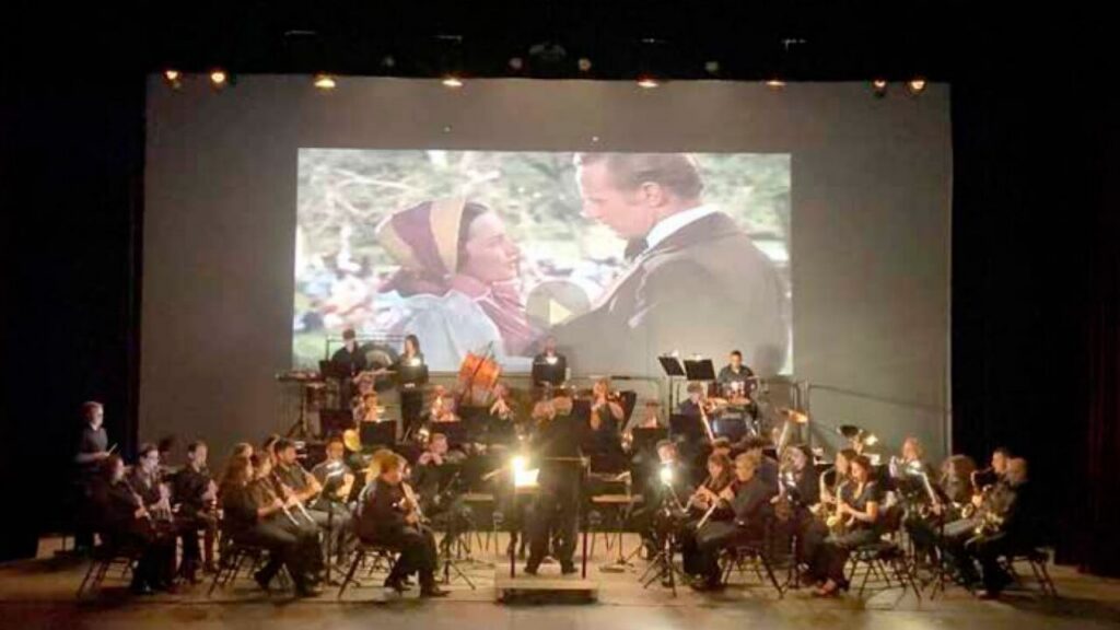 Orquesta Ciudad de Melilla durante un concierto en la Semana de Cine