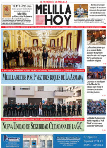 Portada del periódico Melilla Hoy del 30 de mayo de 2026