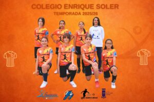 Equipo de fútbol del Colegio Enrique Soler en la temporada 2025/26