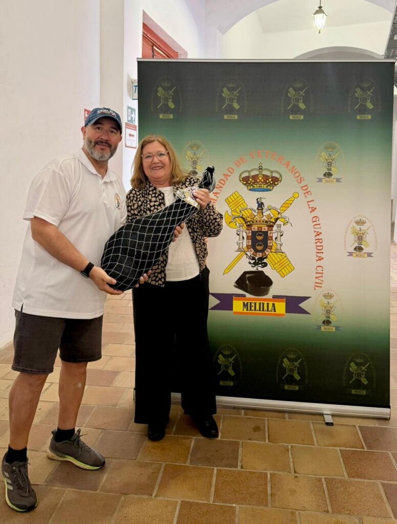 Homenaje de la Hermandad de Veteranos de la Guardia Civil en Melilla