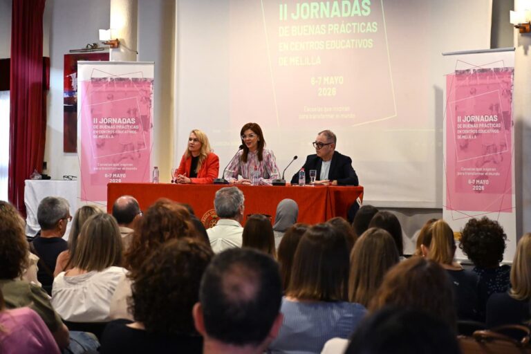 Panel de expertos en jornadas de buenas prácticas educativas en Melilla