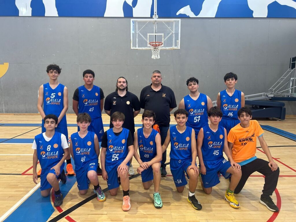 Equipo de baloncesto Enrique Soler en el Campeonato Nacional Infantil