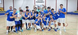 Jugadores del Melilla Ciudad del Deporte celebrando un empate en Sevilla