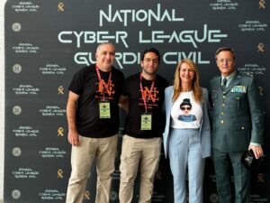 Participantes en la National Cyber League de la Guardia Civil