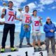 Pedro Pérez Vizcaíno y otros ganadores en el Campeonato de España de Motos de Agua