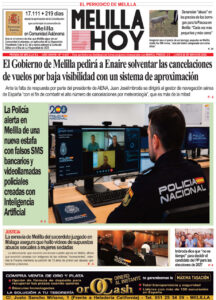 Portada del periódico Melilla Hoy del 26 de mayo de 2026