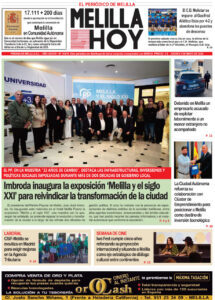 Portada del periódico Melilla Hoy del 7 de mayo de 2026