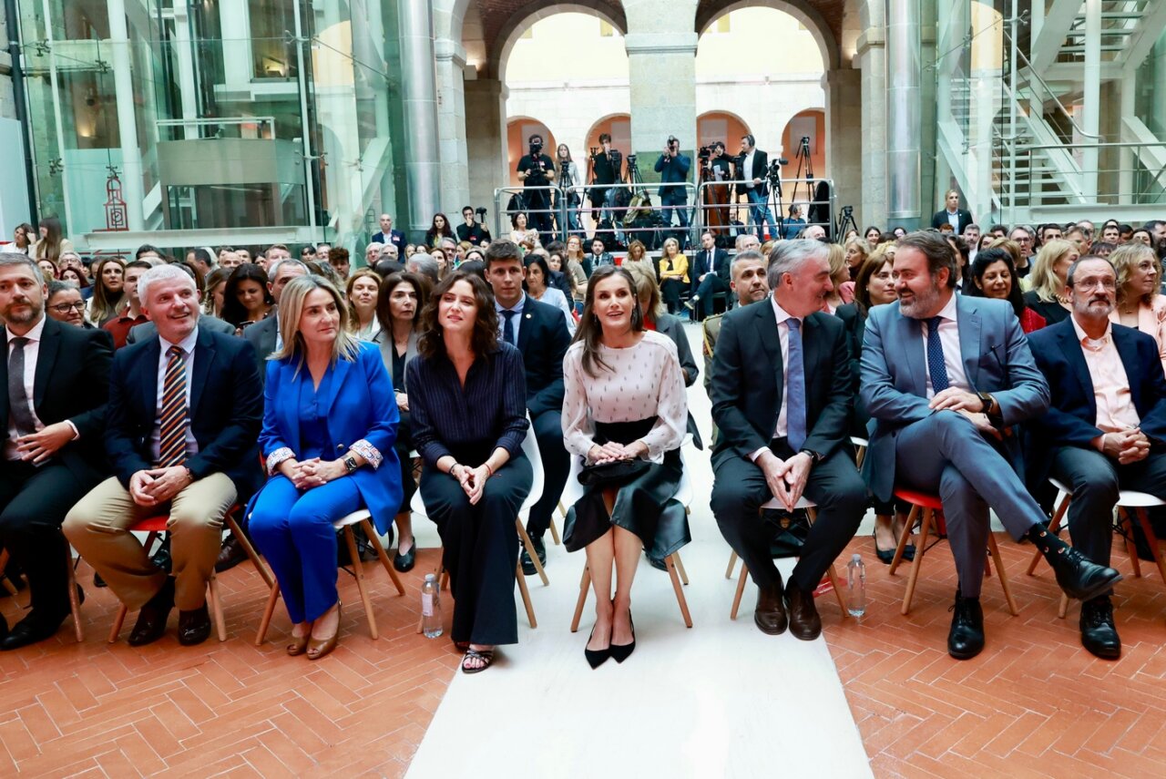 Ceremonia de entrega de los Premios SM en Madrid con la Reina Letizia presente