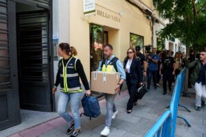 Operativos policiales en la investigación del caso Plus Ultra