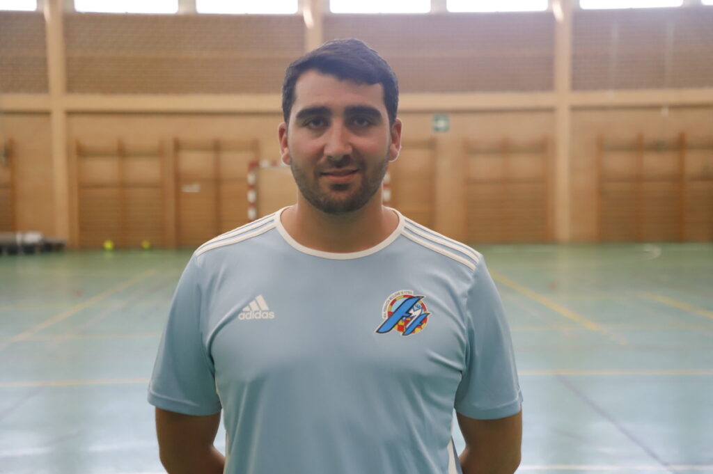 Yunes Domínguez, seleccionador del equipo de fútbol sala Sub-12 masculino
