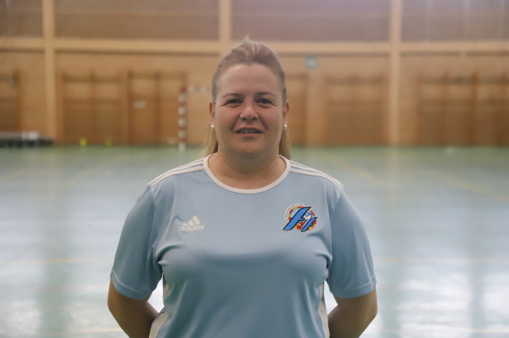 Verónica Pérez, ayudante seleccionadora del equipo femenino Sub-12 de fútbol sala
