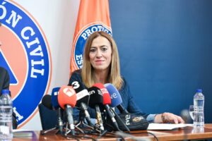 Virginia Barcones en rueda de prensa sobre repatriación de pasajeros del MV Hondius
