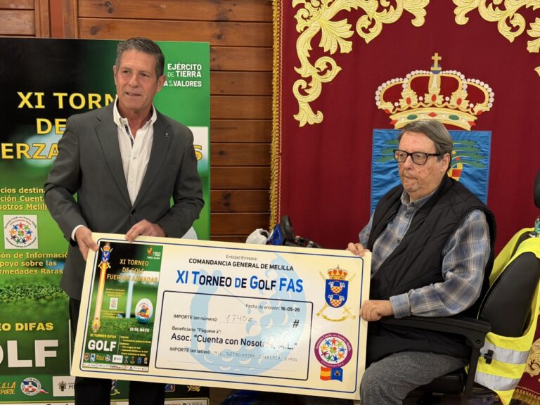 Guillermo Vallejo agradece apoyo de Fuerzas Armadas en torneo de golf