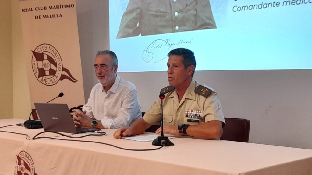 Inauguración de la exposición en honor a Fidel Pagés en Melilla