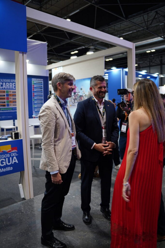 Representantes de Melilla en el Sports Summit de Madrid 2026
