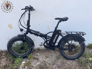 Bicicleta eléctrica modificada con acelerador en Melilla