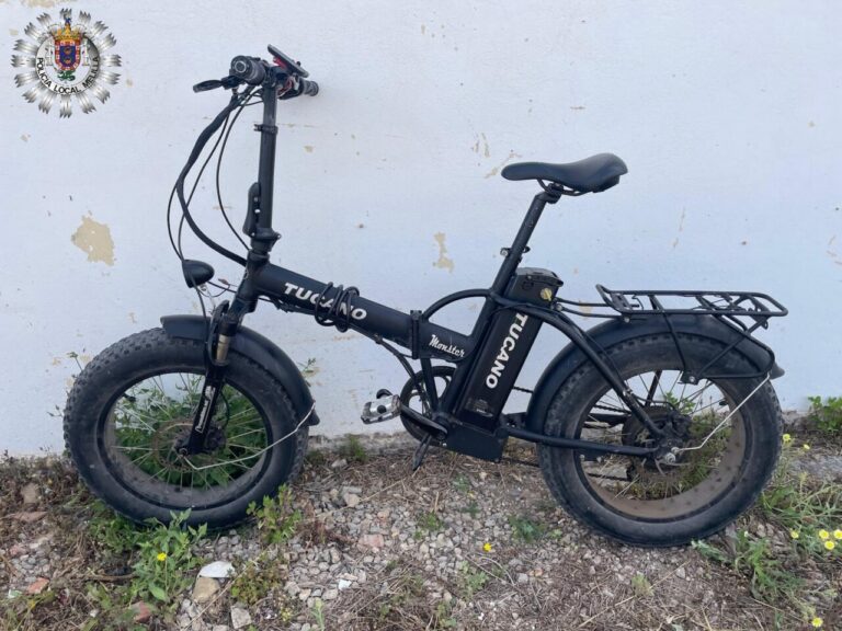 Bicicleta eléctrica modificada con acelerador en Melilla