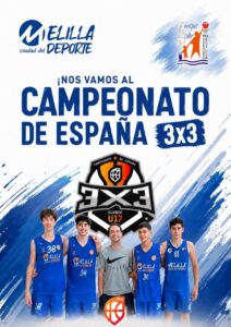 Jugadores del C.D. Enrique Soler en el Campeonato de España 3x3