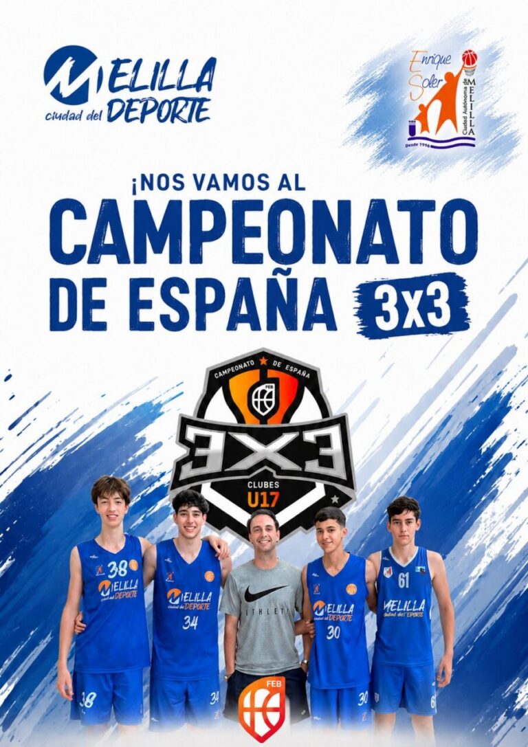 Jugadores del C.D. Enrique Soler en el Campeonato de España 3x3