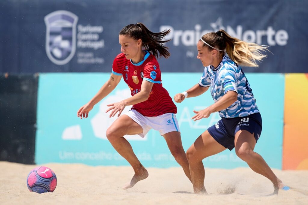 Jugadoras del C.D. Higicontrol Melilla compitiendo en la Euro Winners Cup