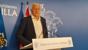 Rueda de prensa sobre el mal funcionamiento de la desaladora en Melilla