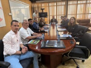 Reunión de la comisión de trabajo sobre empleo juvenil en Melilla