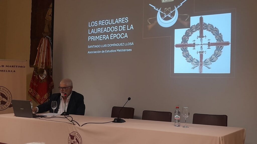 Conferencia sobre los laureados de la primera época de Regulares en Melilla