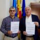 Firmantes del convenio para actividades en el cementerio musulmán de Melilla