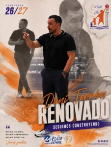 Dani Terrón en una imagen promocional del club Enrique Soler