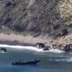 Embarcación de la Guardia Civil interceptando una patera en Melilla