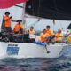 Equipo de la embarcación Olivita compitiendo en la Málaga Sailing Cup