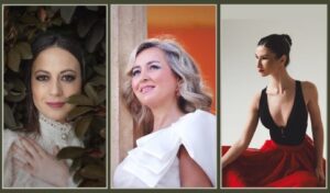 Tres artistas destacadas en el espectáculo Flamencura en el Teatro Kursaal