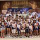 Grupo de autoridades y campeones en la VI Regata Delegación de Defensa en Melilla