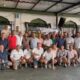 Grupo de amigos y compañeros en homenaje a Juan López Jiménez