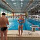 María Martínez en el Campeonato de Andalucía Infantil de natación