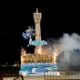 Celebración de la Noche de San Juan en Melilla con fuegos artificiales