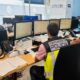 Agentes de la Policía Nacional trabajando en la desarticulación de una red de inmigración en Melilla.