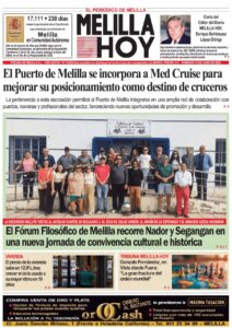 Portada del periódico Melilla Hoy del 14 de junio de 2026
