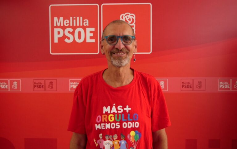 Antonio Belmonte del PSOE presenta el manifiesto del Orgullo LGTBI