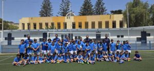Grupo de niños en el XIV Campus de Tecnificación de Verano 2026