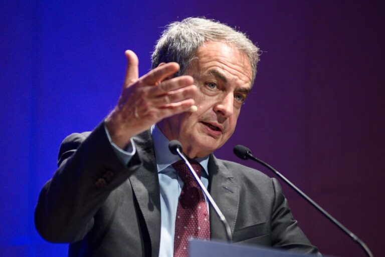 José Luis Rodríguez Zapatero hablando sobre el caso Plus Ultra