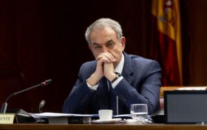Expresidente José Luis Rodríguez Zapatero en una declaración judicial