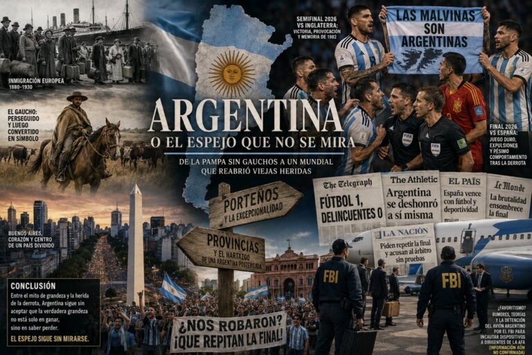 Imagen que representa la historia y cultura argentina en el contexto del Mundial 2026.