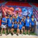 Equipo ISKA Melilla posando con medallas en Bilbao