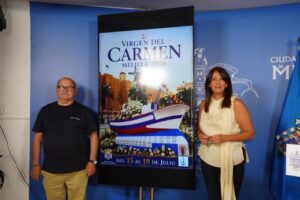 Presentación de las fiestas de la Virgen del Carmen en Melilla