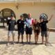 Grupo de regatistas en el Real Club Marítimo de Melilla