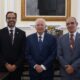 Jesús Romero y Pedro Fernández en ceremonia de toma de posesión de cargos