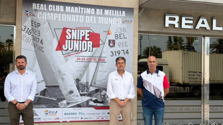 Presentación del Campeonato del Mundo Junior de Snipe en Melilla