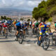 Ciclistas compitiendo en la carrera de BTT en Melilla